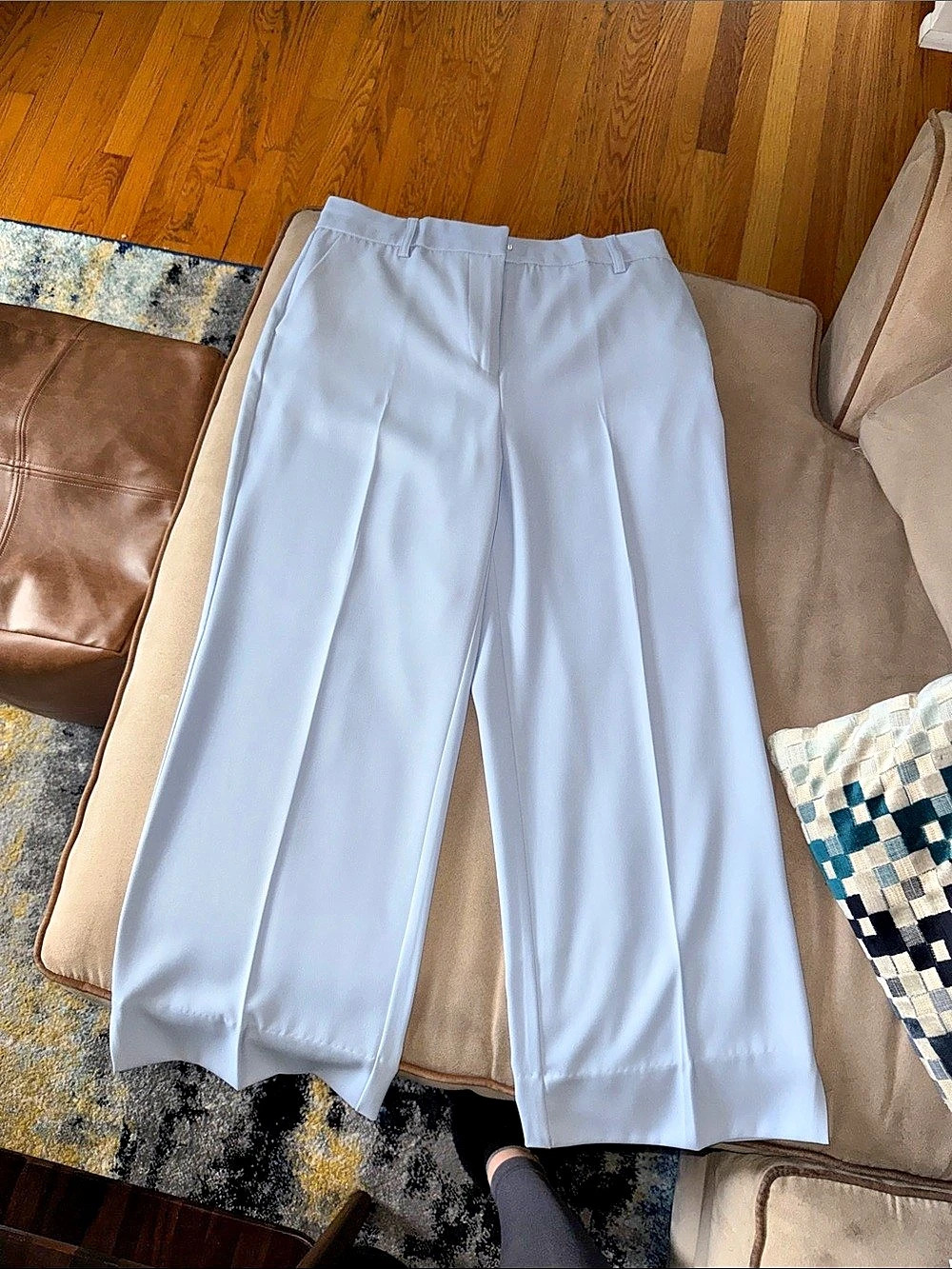 Bagatelle Wide Leg Pants in Blue Size 6 Like New